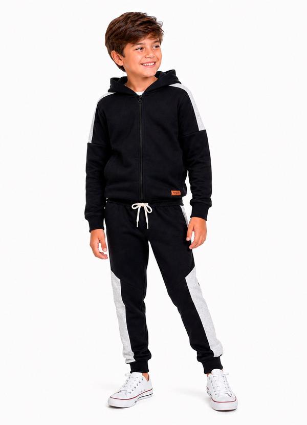 Conjunto Infantil Menino Inverno Kangulu Preto