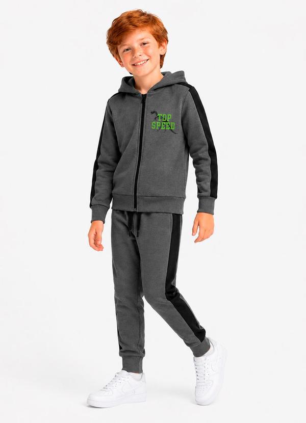 Conjunto Infantil Menino Inverno Top Speed Chumbo