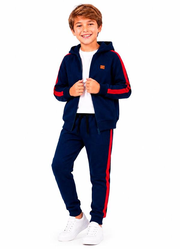 Conjunto Infantil Menino Kangulu Azul Marinho