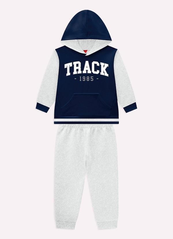 Conjunto Infantil Menino Lettering Azul