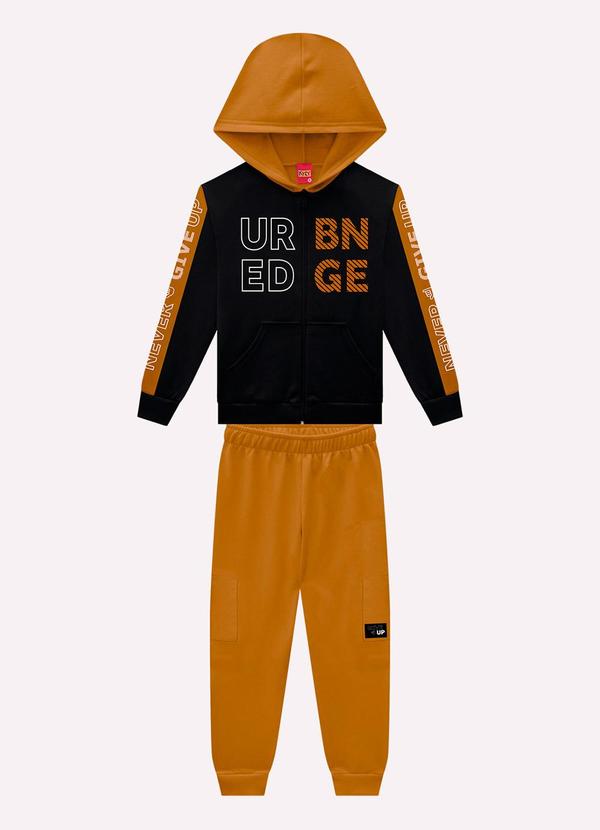 Conjunto Infantil Menino Lettering Preto