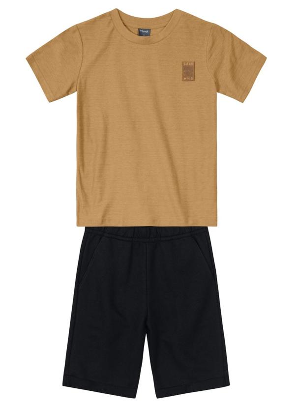 Conjunto Infantil Menino Marrom