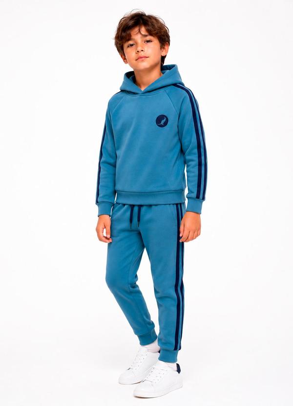 Conjunto Infantil Minimalista Azul Cobalto