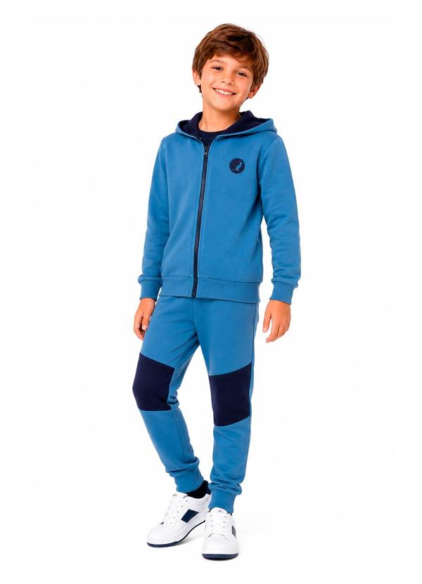 Conjunto Infantil Minimalista Kangulu Azul Cobalto