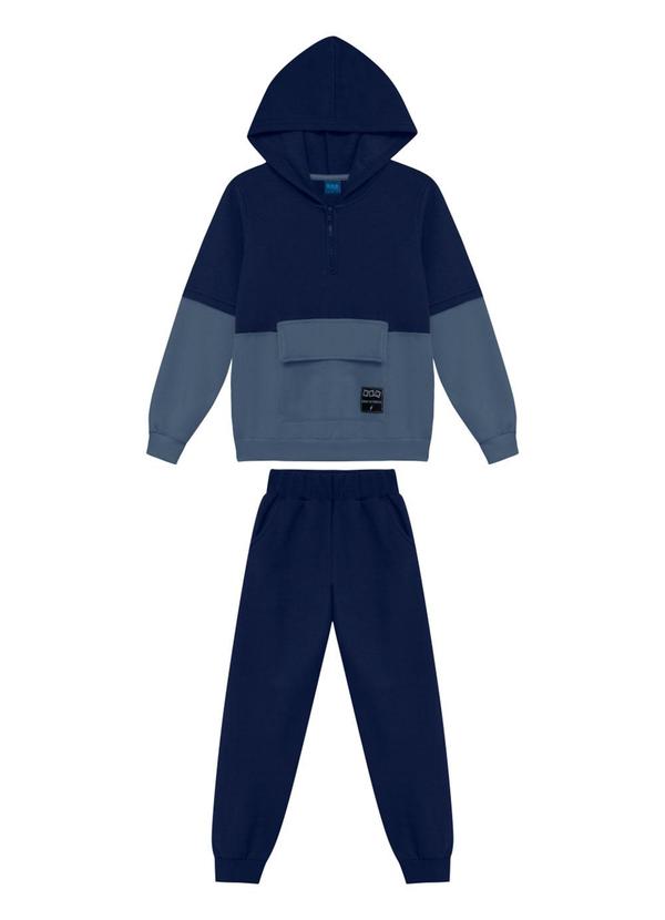 Conjunto Infantil Moletom Azul