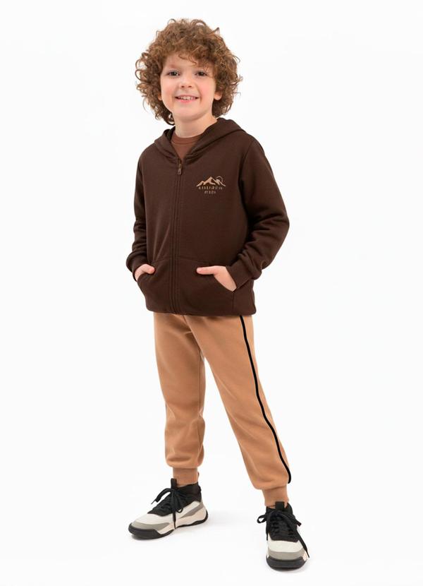 Conjunto Infantil Mountain High Marrom