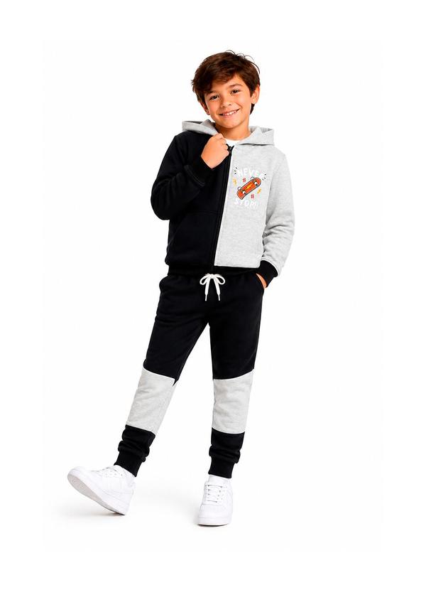 Conjunto Infantil Never Stop Kangulu Mescla Banana