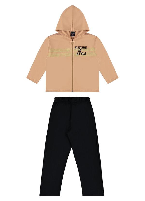 Vista 2 Conjunto Infantil para Menino Marrom GULOSEIMA GULOSEIMA