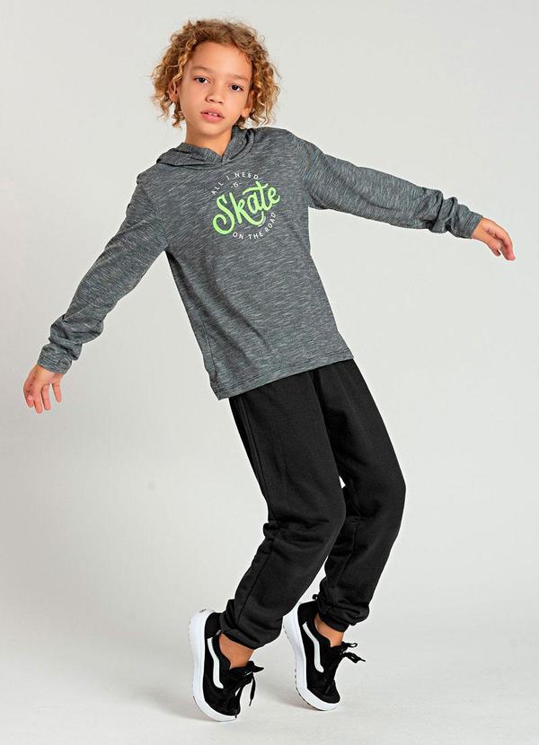 Conjunto Infantil Skate Boys Preto