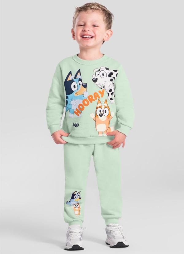 Conjunto Infantil Unissex da Bluey Azul