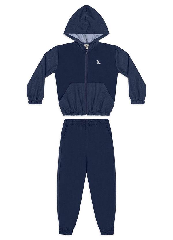 Conjunto Jaqueta Calça Esportiva Azul