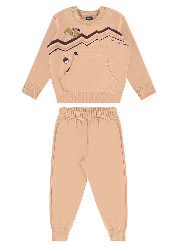 Conjunto Keep It Simple Infantil Marrom