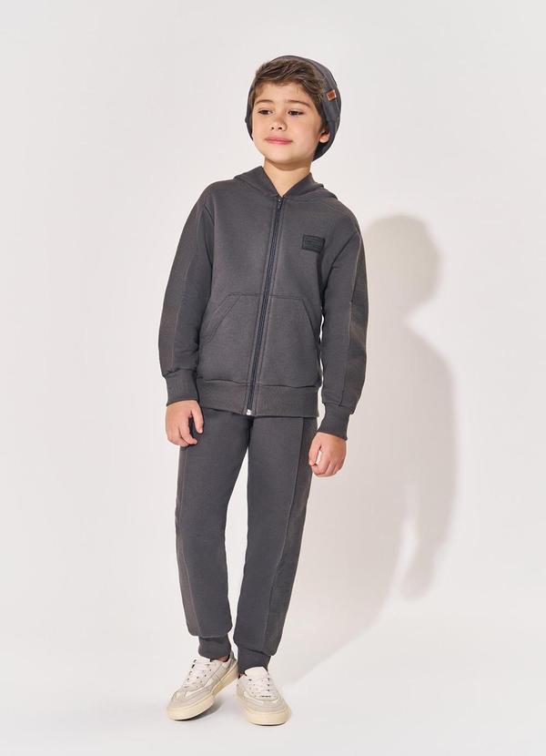 Conjunto Longo Infantil Menino Squad Cinza