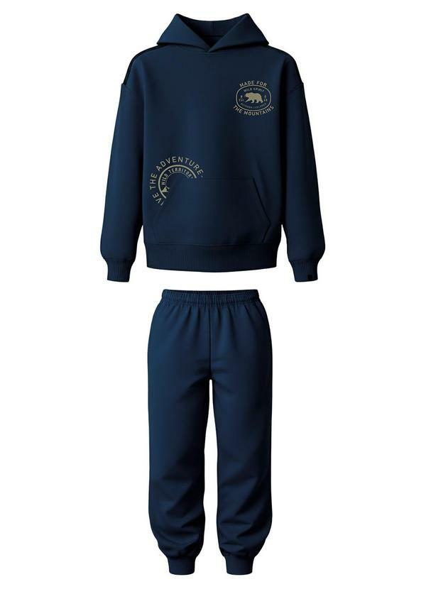 Conjunto Made For The Mountains Azul Marinho