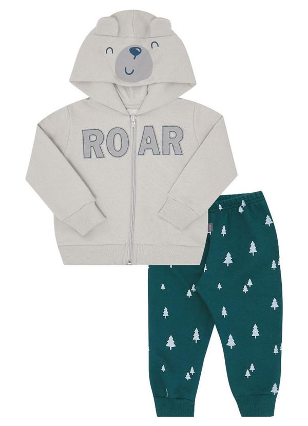 Conjunto Menino Cinza