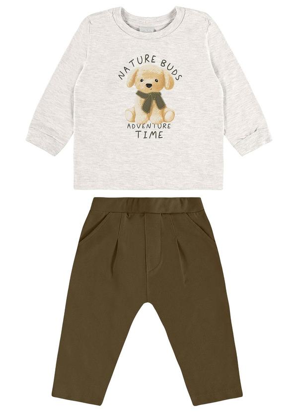 Conjunto Meia Malha Mescla