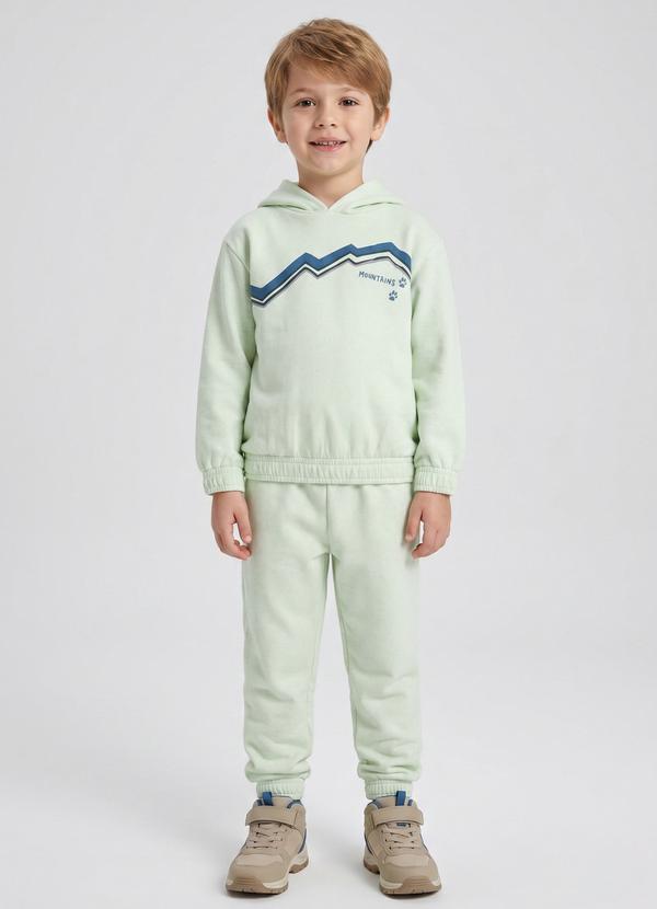 Conjunto Menino de Blusão e Calça Verde