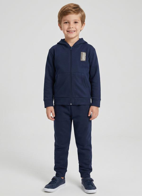 Conjunto Menino de Jaqueta e Calça Azul