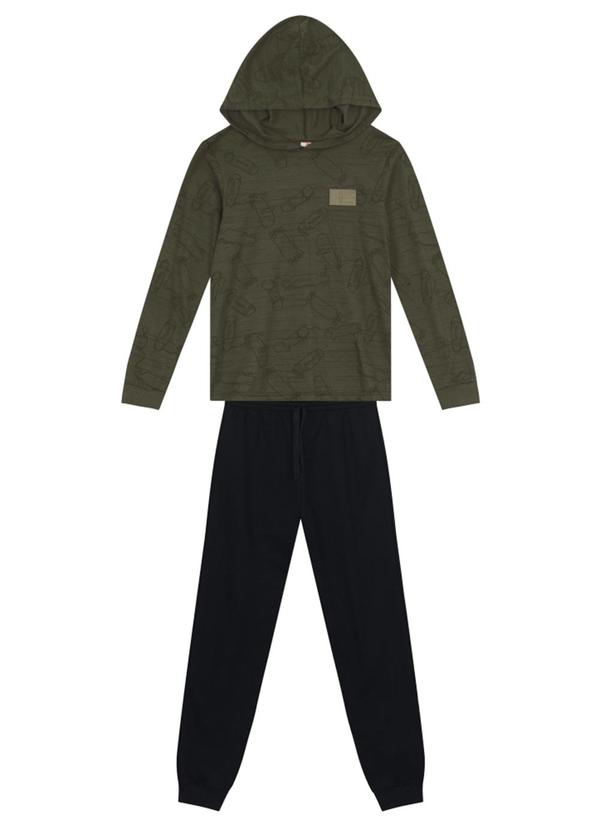 Conjunto Menino de Skate Verde