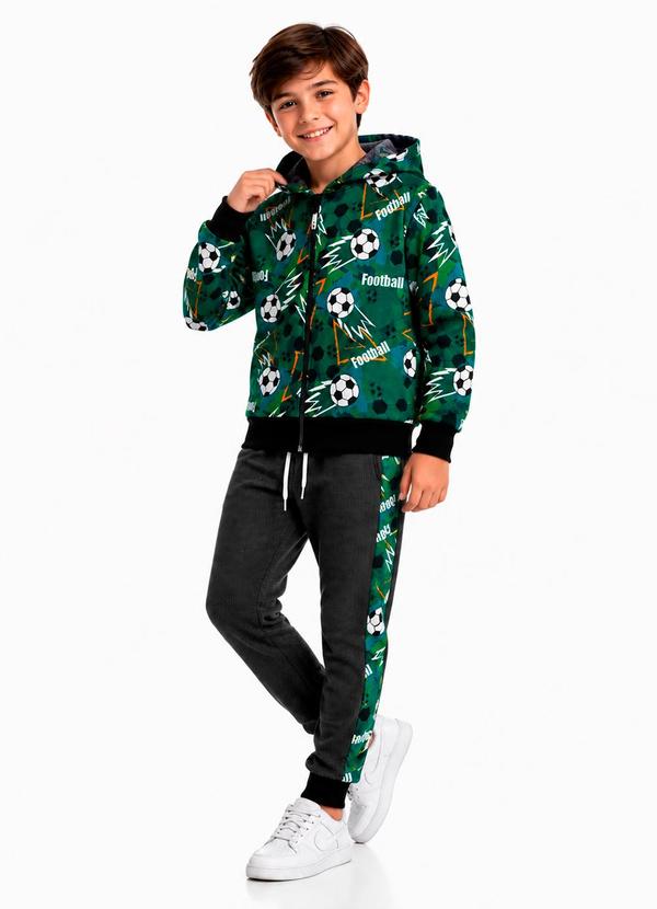 Conjunto Menino Football Verde