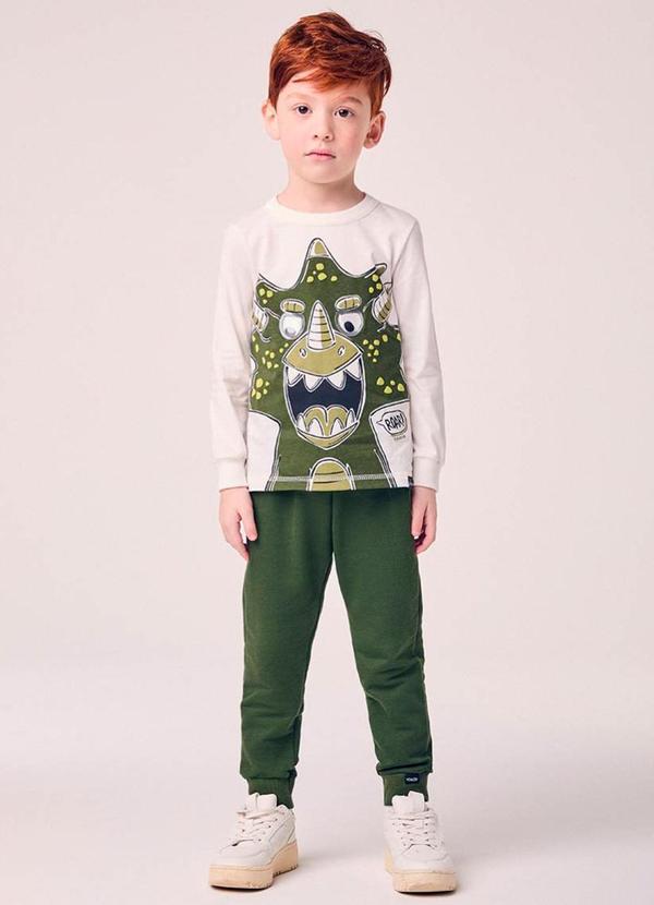Conjunto Menino Infantil de Dino