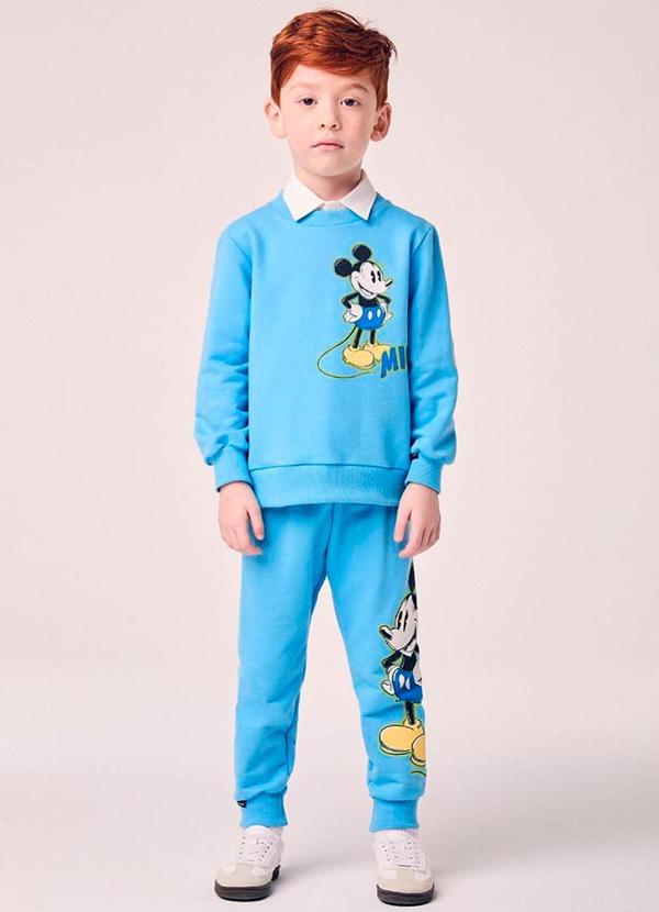 Conjunto Menino Moletom Infantil do Mickey