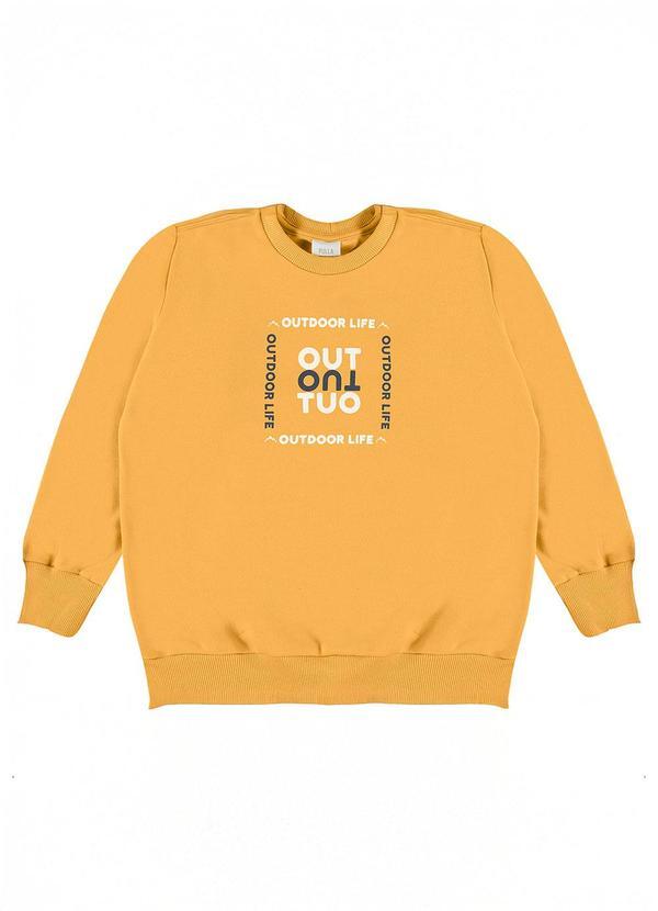 Conjunto Moletom Amarelo