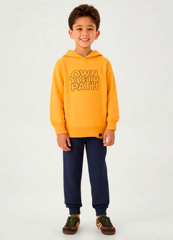 Conjunto Moletom Amarelo