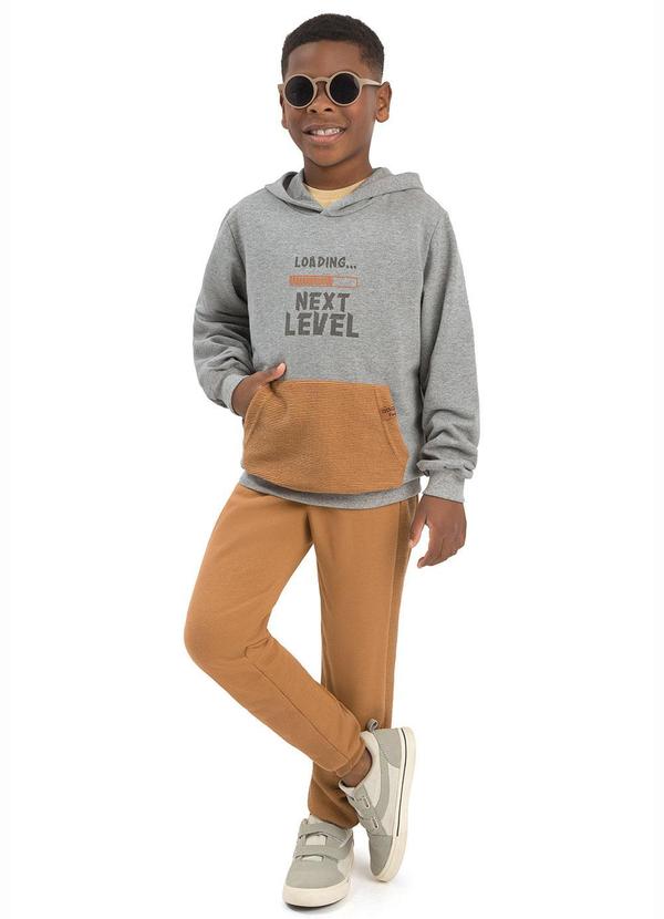Conjunto Moletom Find Your Way Cinza