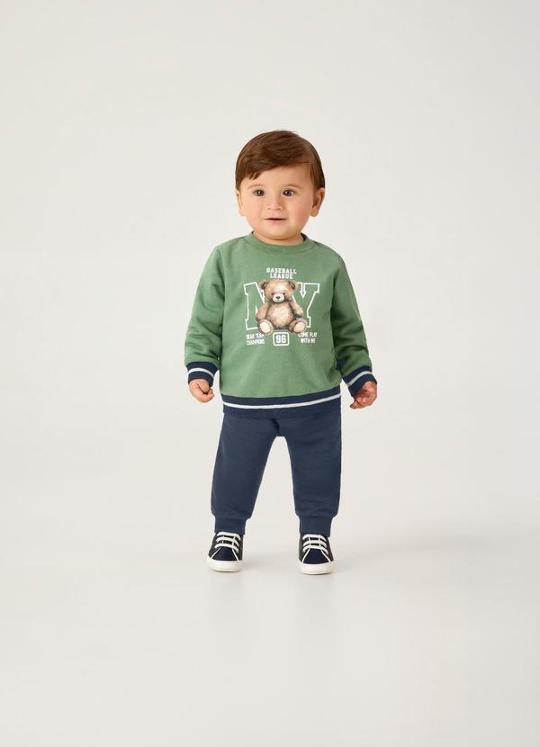 Conjunto Moletom Verde