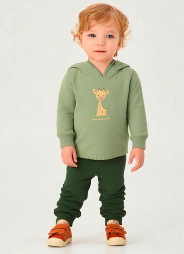 Conjunto Moletom Verde