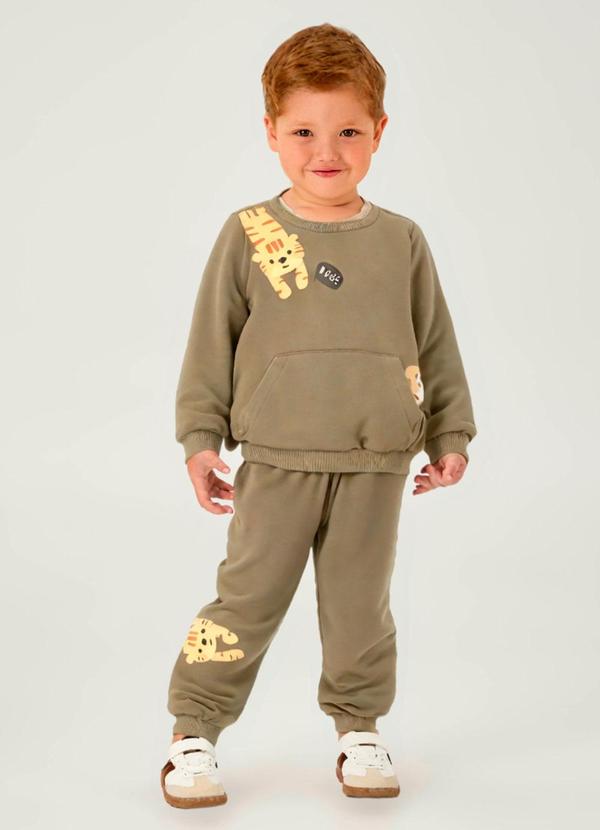 Conjunto Moletom Verde