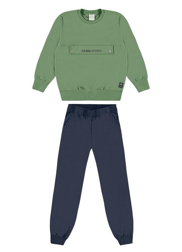 Conjunto Moletom Verde