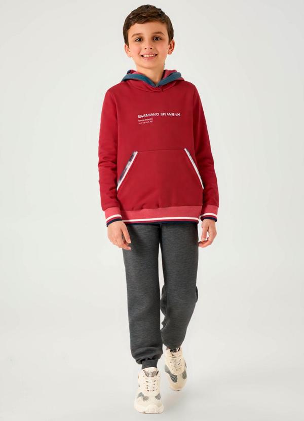 Conjunto Moletom Vermelho