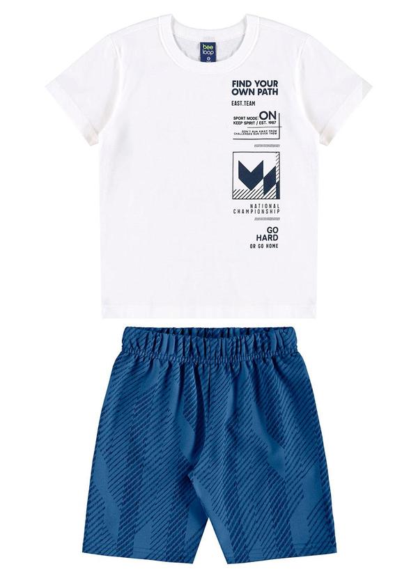Conjunto Own Your Path Infantil Branco