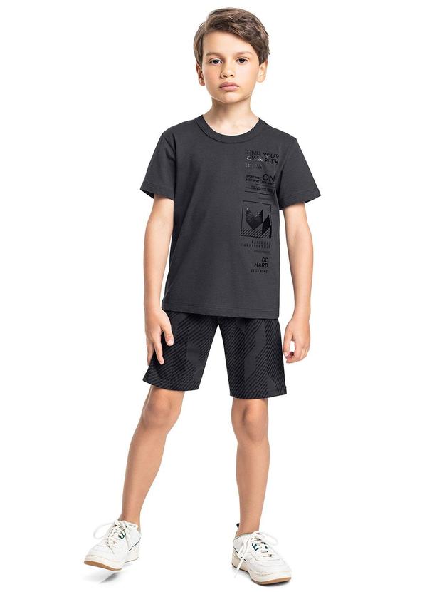Conjunto Own Your Path Infantil Cinza