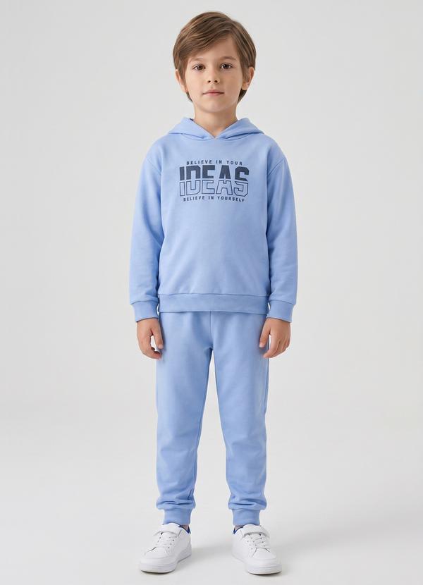 Conjunto para Menino para o Inverno Azul