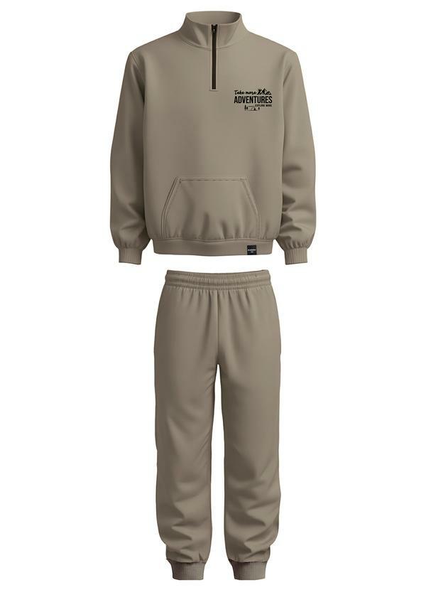 Conjunto Take More Adventures Verde Musgo