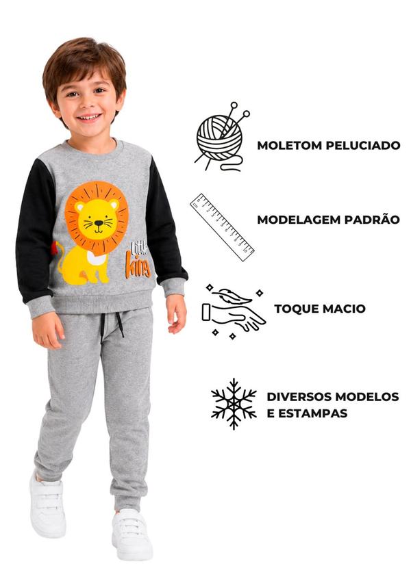 Kit 3 Conjuntos Sortido Menino Multicolorido