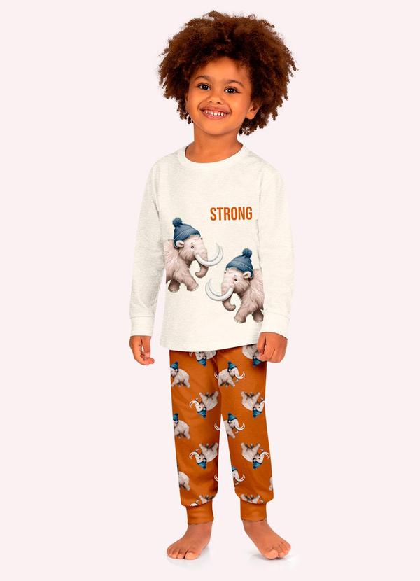 Pijama Infantil Menino Maumutes Cinza