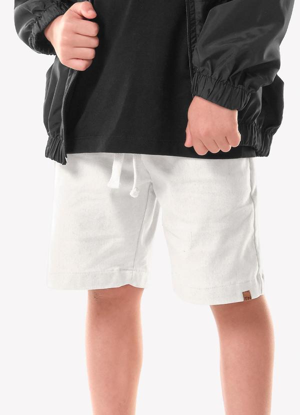 Bermuda Infantil Masculina Bengaline Bege