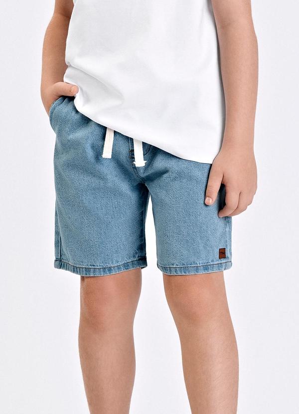 Bermuda Verão Menino Jeans Azul