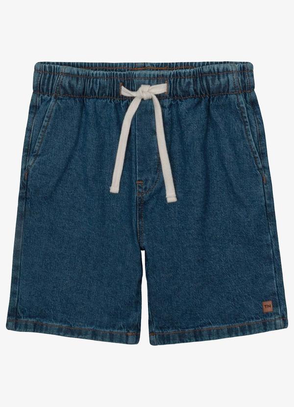 Bermuda Verão Menino Jeans Azul