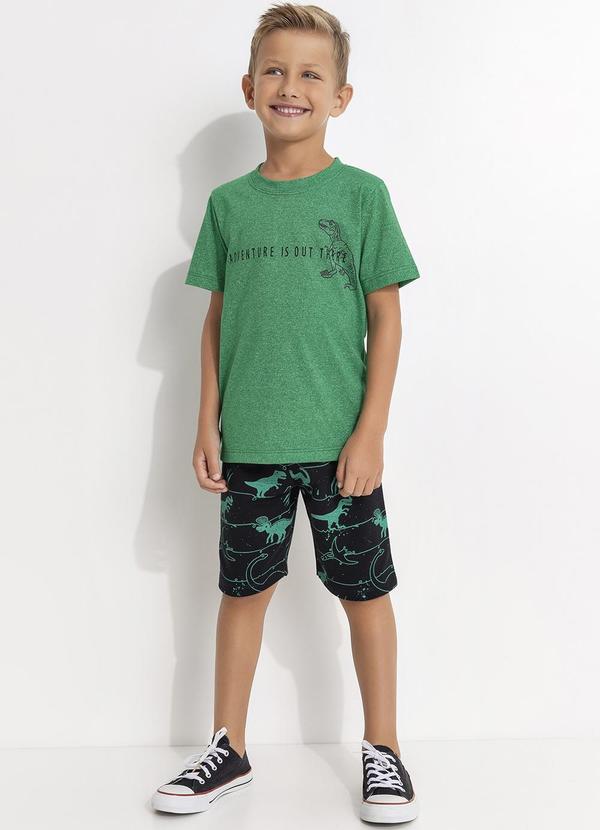 Vista 2 Conjunto Infantil Verde Fakini Fakini