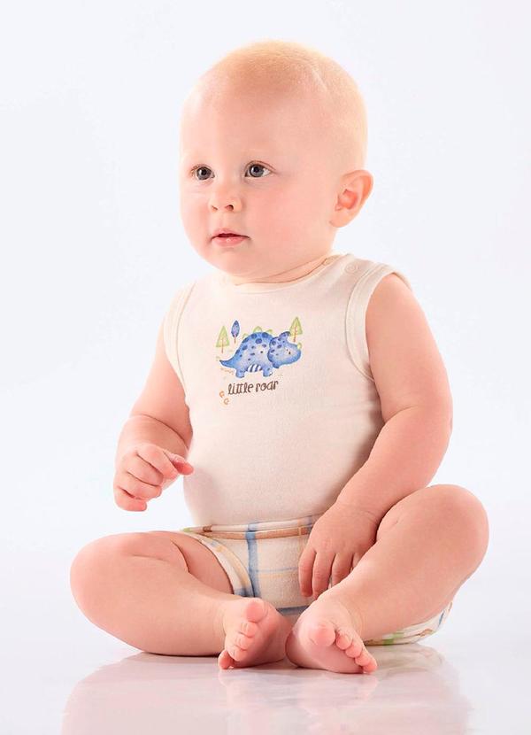 Conjunto Body Regata e Short Branco