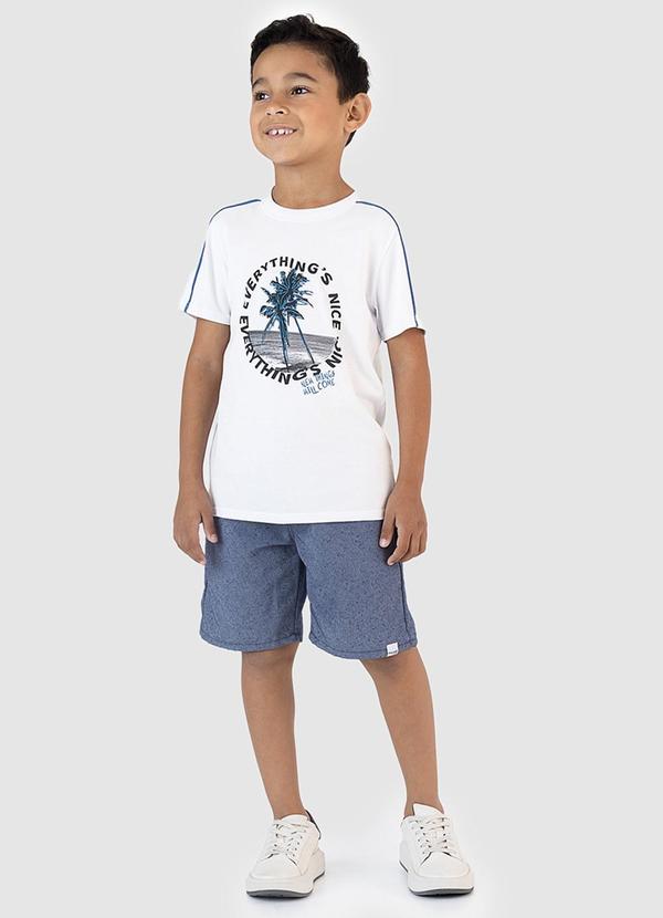 Vista 2 Conjunto Branco Malwee Kids Malwee Kids