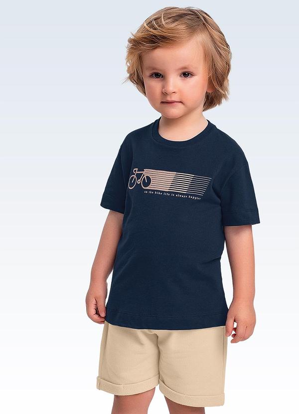Conjunto Camiseta/Bermuda Azul