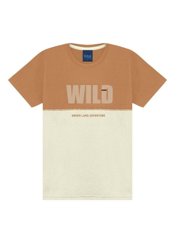 Conjunto Camiseta e Bermuda Bege