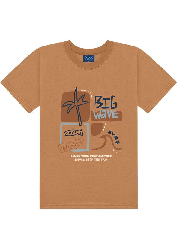 Conjunto Camiseta e Bermuda Bege