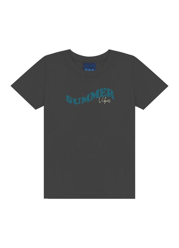 Conjunto Camiseta e Bermuda Cinza